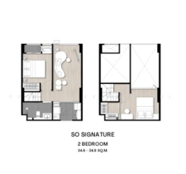So Origin Siriraj, Bangkok, Ban Chang Lo, Bangkok Noi, Bangkok, 2 Bedrooms, 35 sqm, Condo For Sale, by Pemika Aukkaraleekul, 500482594 - DDproperty.com