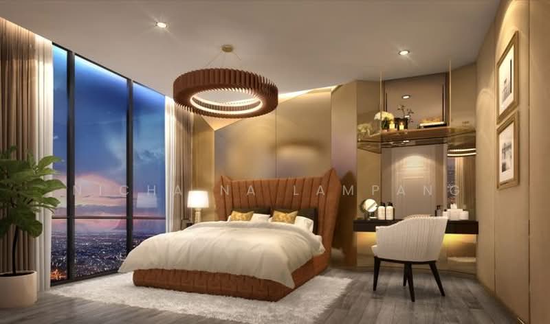 Sapphire Luxurious Condominium Rama III, Bangkok, 837 Rama III Road, Bang Pong Pang, Yan Nawa, Bangkok, 3 Bedrooms, 76 sqm, Condo For Sale, by Nicha Na Lampang, 500482598 - DDproperty.com