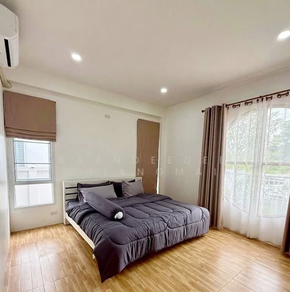 A house for rent near Unity Concord International School Rental Price: 22,000THB /month No.7H332, Chiang Mai, Chai Sa Than, Saraphi, Chiang Mai, 3 Bedrooms, 100 sqm, Single Detached House For Rent, by Baandeedee Chiangmai, 500482609 - DDproperty.com