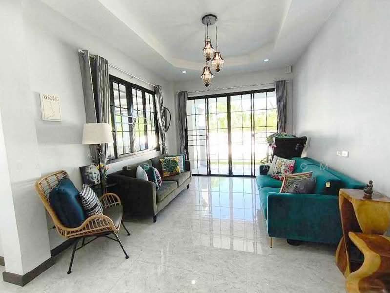 A house for rent near Big C Mae Hia, Chiang Mai Rental Price: 35,000 THB / month Property No.9H487, Chiang Mai, Mae Hia, Muang Chiang Mai, Chiang Mai, 3 Bedrooms, 190 sqm, Single Detached House For Rent, by Baandeedee Chiangmai, 500482653 - DDproperty.com