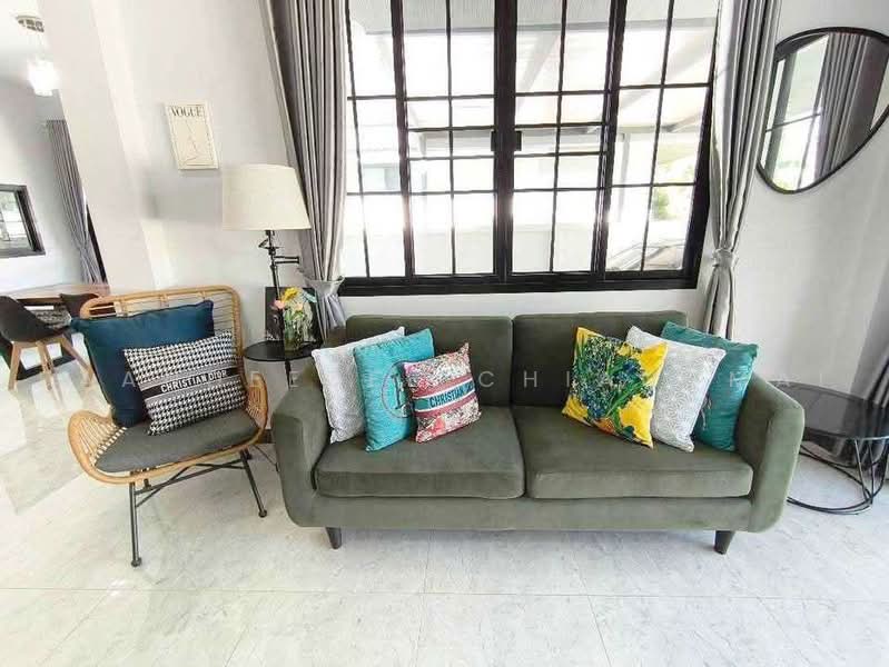 A house for rent near Big C Mae Hia, Chiang Mai Rental Price: 35,000 THB / month Property No.9H487, Chiang Mai, Mae Hia, Muang Chiang Mai, Chiang Mai, 3 Bedrooms, 190 sqm, Single Detached House For Rent, by Baandeedee Chiangmai, 500482653 - DDproperty.com
