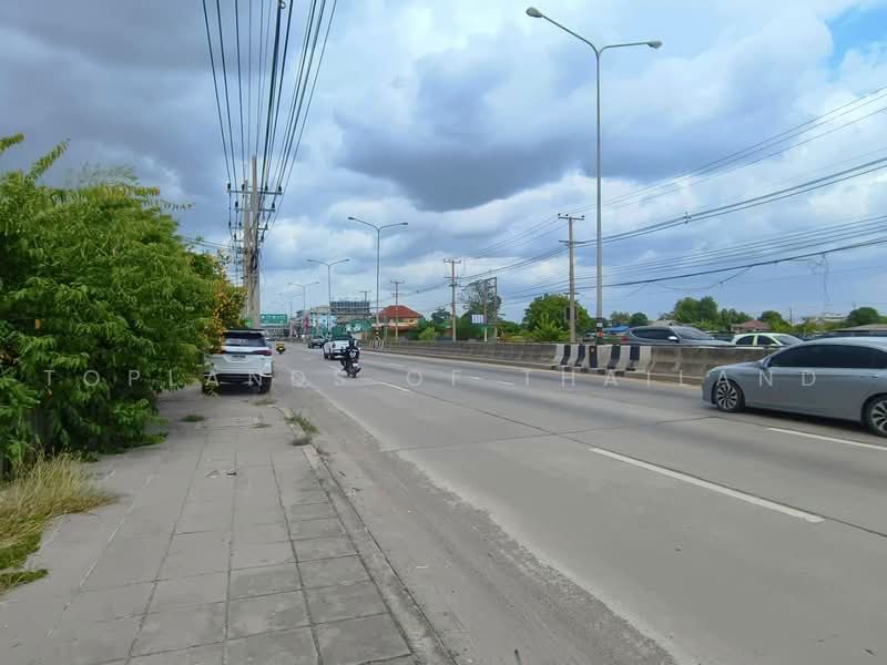 ขาย ที่ดิน อ.เมืองปทุมธานี ติดถนนใหญ่ 6 เลน (เหมาะทำการค้า) เนื้อที่ 12 ไร่ หน้ากว้าง 106 m, ปทุมธานี, ถนนติวานนท์-ปทุมธานี, บ้านใหม่, เมืองปทุมธานี, ปทุมธานี, 19,269 ตร.ม., Land ขาย, โดย TopLands of Thailand, 500482765 - DDproperty.com