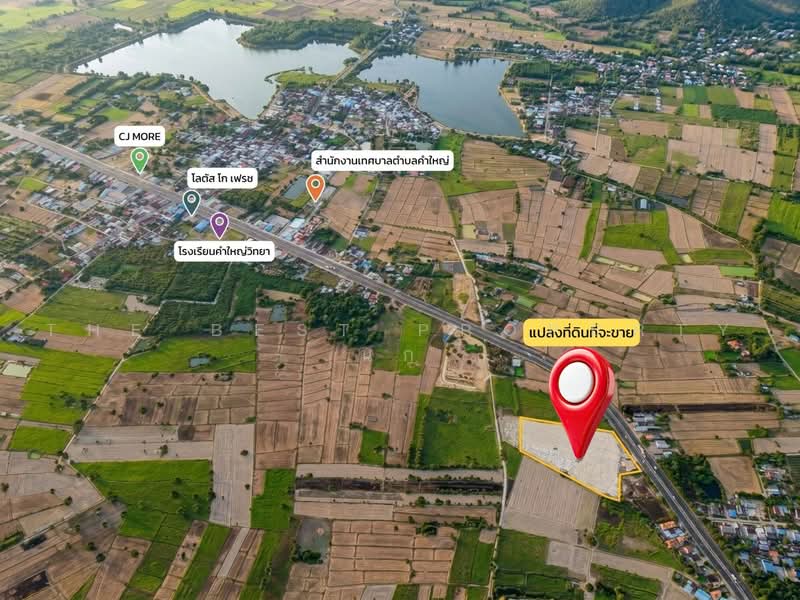 ที่ดินพร้อมสิ่งปลูกสร้างห้วยเม็ก กาฬสินธุ์, Kalasin, Kam Yai, Huai Mek, Kalasin, , 23,992 sqm, Land For Sale, by The Best Property นก, 500483020 - DDproperty.com