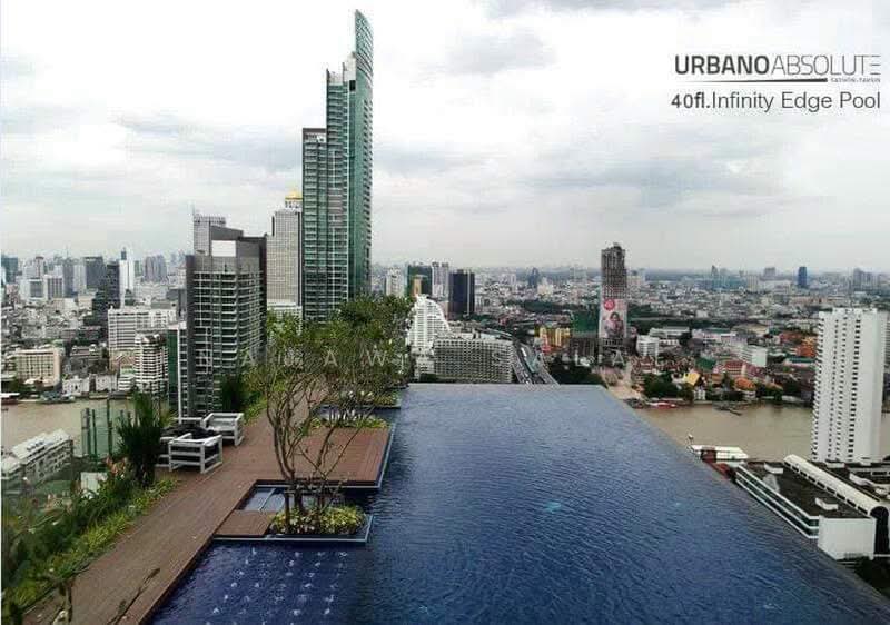 Urbano Absolute Sathon-Taksin : เออร์บาโน่ แอบโซลูท สาทร - ตากสิน, กรุงเทพ, 345 ซอยเจริญนคร 14/2, คลองต้นไทร, คลองสาน, กรุงเทพ, 38 ตร.ม., คอนโด ให้เช่า, โดย Najawa Salae, 500483595 - DDproperty.com