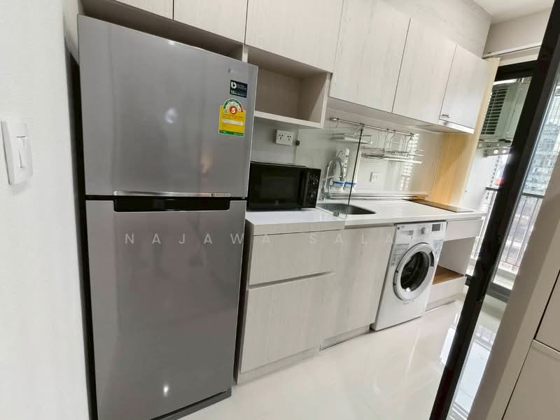 Life Asoke, Bangkok, Asoke-Dindang Road, Bang Kapi, Huai Khwang, Bangkok, 1 Bedroom, 29 sqm, Condo For Rent, by Najawa Salae, 500483701 - DDproperty.com