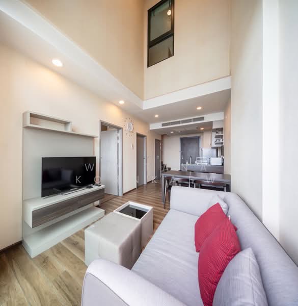 TEAL Sathorn-Taksin, Bangkok, 88 Soi Somdet Phra Chao Tak Sin 9, Samlae, Thon Buri, Bangkok, 2 Bedrooms, 78 sqm, Condo For Rent, by Wantana Kornkaew, 500484460 - DDproperty.com