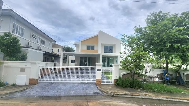 Homeplace Wongwaen Rattanathibet : โฮมเพลส วงแหวนรัตนาธิเบศร์, นนทบุรี, ทางหลวงชนบท นนทบุรี 1009, บางแม่นาง, บางใหญ่, นนทบุรี, 308 ตร.ม., บ้านเดี่ยว ขาย, โดย พเนตร มหามิตรานนท์, 500484475 - DDproperty.com
