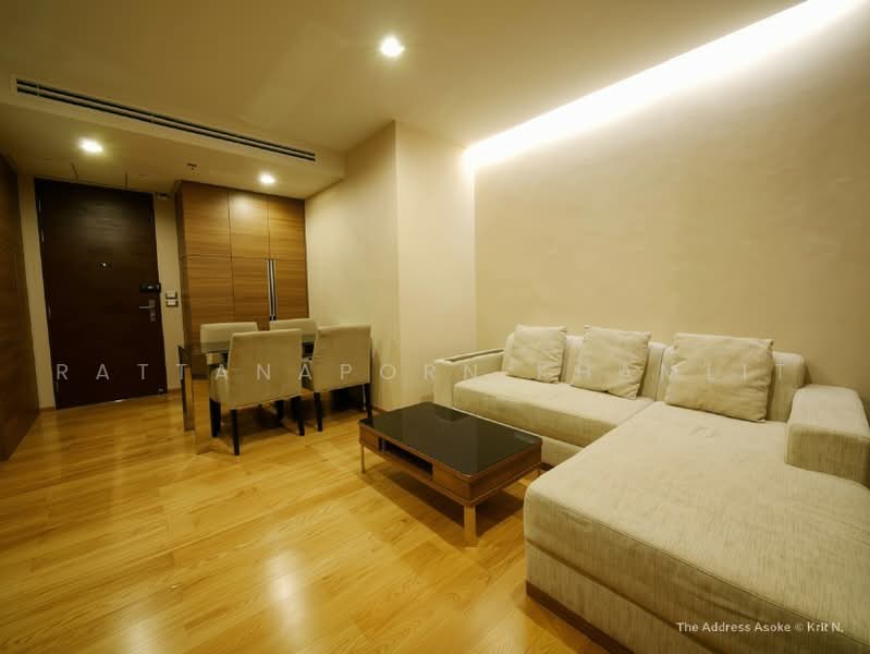 The Address Asoke, Bangkok, 1655 Petchburi Road, Makkasan, Ratchathewi, Bangkok, 2 Bedrooms, 65 sqm, Condo For Rent, by Rattanaporn Khamlit, 500484525 - DDproperty.com