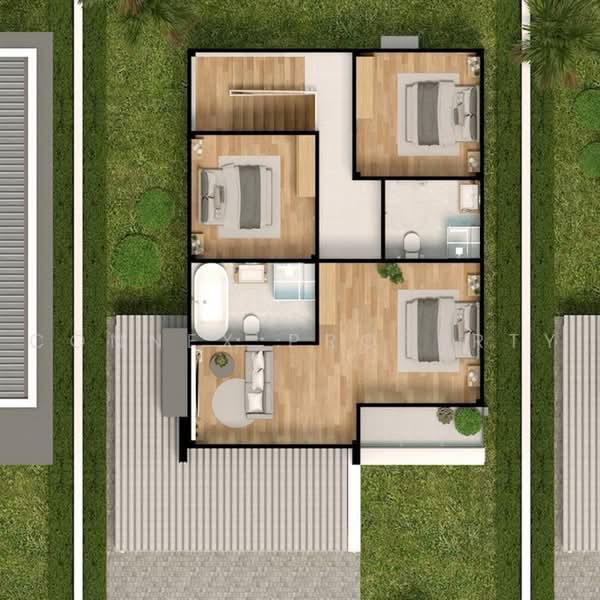 AREN X Bangna, Samut Prakan, Bangphli Yai, Bang Plee, Samut Prakan, 4 Bedrooms, 199 sqm, Single Detached House For Rent, by Connex Property, 500484613 - DDproperty.com