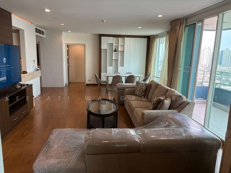 Watermark Chaophraya, Bangkok, Soi Charoennakorn 39-41, Charoennakorn Road, Bang Lam Phu Lang, Khlong San, Bangkok, 3 Bedrooms, 170 sqm, Condo For Rent, by Keerati Wangrujirakul, 500484882 - DDproperty.com