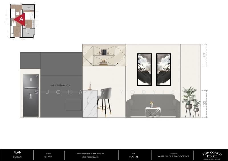 Oka Haus Sukhumvit 36, Bangkok, 3399 Rama 4 Road, Khong Tan, Khlong Toei, Bangkok, 1 Bedroom, 35 sqm, Condo For Sale, by Suchada Yodyiem, 500484978 - DDproperty.com