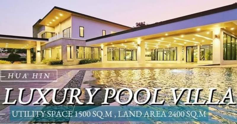 บ้านเดี่ยวบ้านสุดหรู พูลวิลล่าตากอากาศ หัวหิน, Prachuap Khiri Khan, Hua Hin, Prachuap Khiri Khan, 5 Bedrooms, 1,500 sqm, Single Detached House For Rent, by จิตตานันท์ อริยธันยนนท์, 500484983 - DDproperty.com