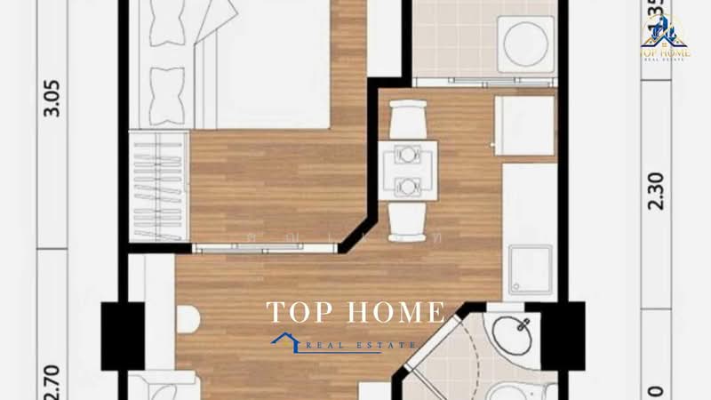 Lumpini Condo Town Bodindecha Ramkhamhaeng, Bangkok, Soi Ramkhamhaeng 43/1, Phlapphla, Wang Thonglang, Bangkok, 1 Bedroom, 28 sqm, Condo For Sale, by คุณเเนท, 500485019 - DDproperty.com