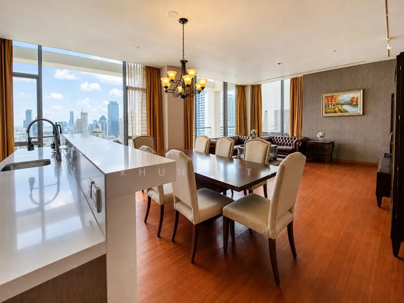 The Sukhothai Residences, Bangkok, 3 Sathorn Tai Road, Thung Maha Mek, Sathon, Bangkok, 3 Bedrooms, 266 sqm, Condo For Rent, by Khun Nita, 500485057 - DDproperty.com