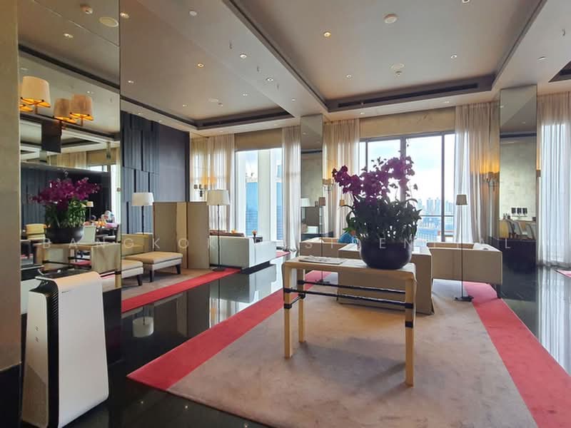 The Sukhothai Residences, Bangkok, 3 Sathorn Tai Road, Thung Maha Mek, Sathon, Bangkok, 3 Bedrooms, 232 sqm, Condo For Rent, by Bangkok Residential, 500485228 - DDproperty.com