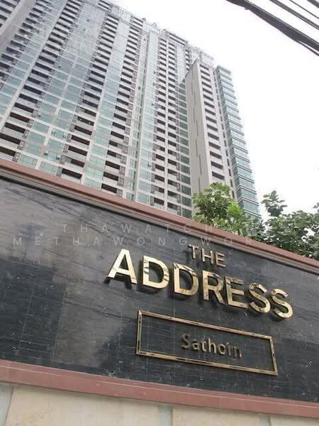 The Address Sathorn : ดิ แอดเดรส สาทร, กรุงเทพ, 98 ถนนสาทรเหนือ ซอยสาทร 12 แขวงสีลม เขตบางรัก กรุงเทพมหานคร, สีลม, บางรัก, กรุงเทพ, 47 ตร.ม., คอนโด ให้เช่า, โดย Thawatchai Methawongworakul, 500485570 - DDproperty.com