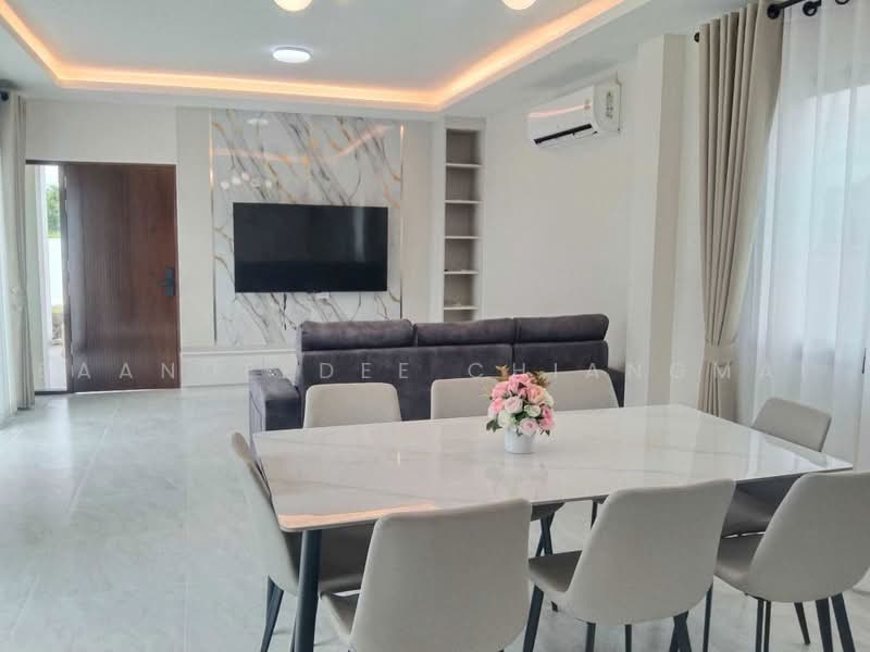 Luxury Pool Villa for Rent near CentralFestival, Chiang Mai Rental Price: 80,000 THB/month No.6P011, Chiang Mai, San Phra Net, San Sai, Chiang Mai, 4 Bedrooms, 200 sqm, Single Detached House For Rent, by Baandeedee Chiangmai, 500485609 - DDproperty.com