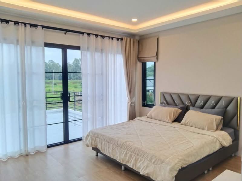 Pool Villa ให้เช่า ใกล้เซ็นทรัลเฟสติวัล เพียง 10 นาที ค่าเช่า 90,000บาท/เดือน รหัสทรัพย์ : No.6P011, เชียงใหม่, สันพระเนตร, สันทราย, เชียงใหม่, 200 ตร.ม., บ้านเดี่ยว ให้เช่า, โดย Baandeedee Chiangmai, 500485609 - DDproperty.com