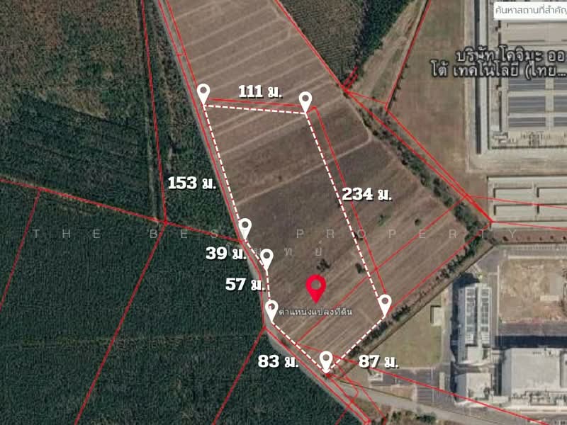 ที่ดินศรีมหาโพธิ ปราจีนบุรี, Prachin Buri, Hua Wa, Sri Maha Pho, Prachin Buri, , 26,748 sqm, Land For Sale, by The Best Property โมทย์, 500486088 - DDproperty.com