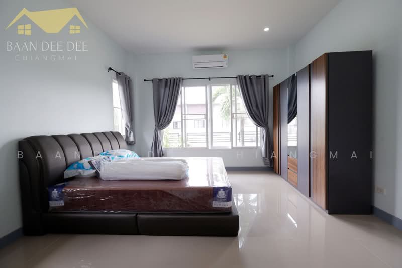 A house for rent near Panyaden International School, Rental Price: 22,000 THB / month No.14H052, Chiang Mai, Hang Dong, Chiang Mai, 3 Bedrooms, 200 sqm, Single Detached House For Rent, by Baandeedee Chiangmai, 500486193 - DDproperty.com