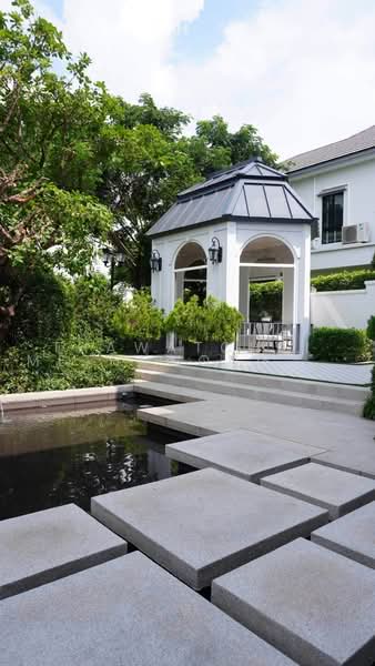 Nantawan Rama 9 - New Krungthepkreetha, Bangkok, Saphan Sung, Bangkok, 5 Bedrooms, 450 sqm, Single Detached House For Rent, by Thawatchai Methawongworakul, 500486683 - DDproperty.com