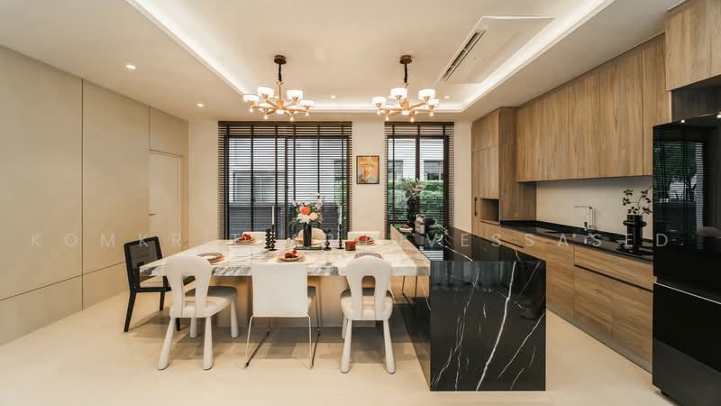 Burasiri Krungthep Kreetha, Bangkok, 95 Soi Pracha Ruam Chai, Hua Mak, Bang Kapi, Bangkok, 4 Bedrooms, 300 sqm, Single Detached House For Sale, by Komkrit Arunvessased, 500486802 - DDproperty.com