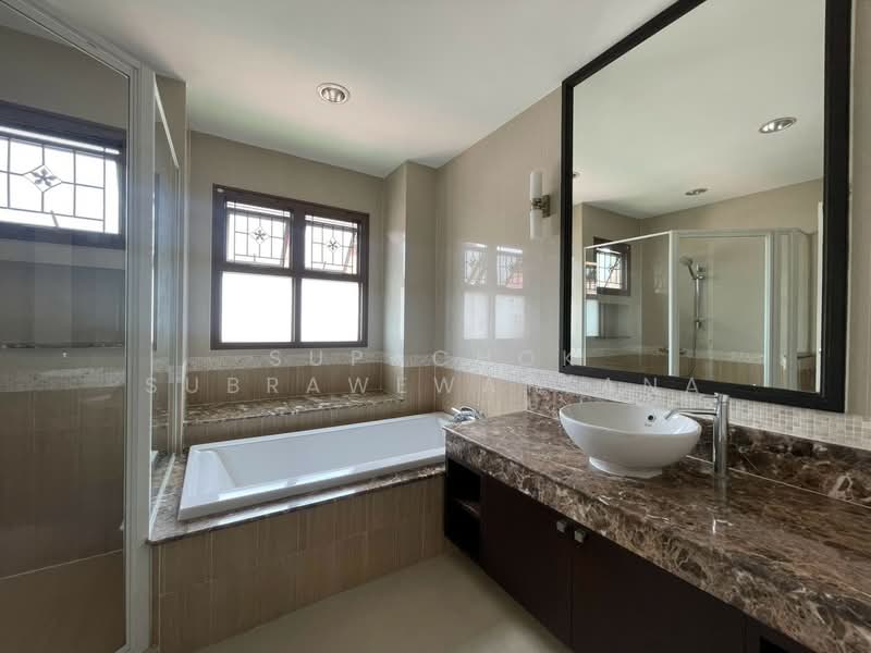 Burasiri Ngamwongwan - Prachachuen, Nonthaburi, Road along Bang Khlo-Chaengwattana Expressway, Tha-Sai, Muang Nonthaburi, Nonthaburi, 4 Bedrooms, 300 sqm, Single Detached House For Rent, by Supachok Subrawewattana, 500486861 - DDproperty.com