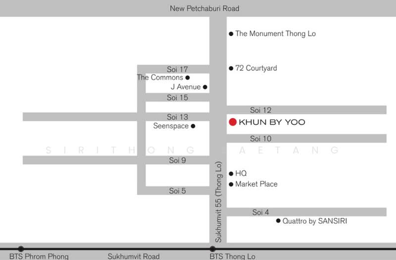 Khun By Yoo, Bangkok, 338 Thonglor Road, Khlong Tan Nua, Watthana, Bangkok, 1 Bedroom, 50 sqm, Condo For Rent, by Sirithong Saetang, 500486943 - DDproperty.com