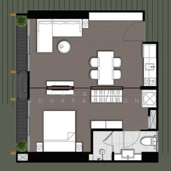 Noble State 39, Bangkok, 35 Soi Sukhumvit 39, Khlong Tan Nua, Watthana, Bangkok, 1 Bedroom, 43 sqm, Condo For Rent, by Nakarin Sookpaiboon, 500487062 - DDproperty.com