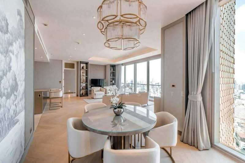 The Residences At Mandarin Oriental, Bangkok, 117 Charoen Nakorn Road, Khlong Ton Sai, Khlong San, Bangkok, 3 Bedrooms, 224 sqm, Condo For Rent, by LINE @firststep, 500487127 - DDproperty.com