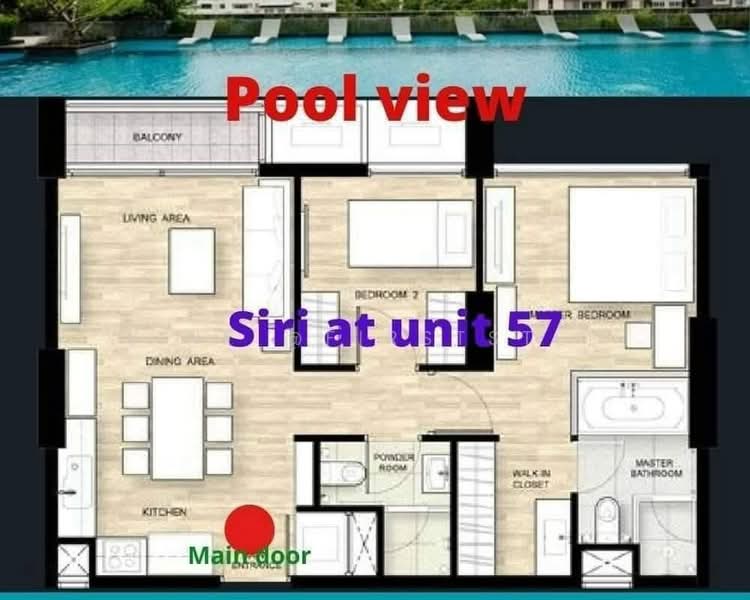 Siri At Sukhumvit, Bangkok, 902 Sukhumvit Road, Phra Kanong, Khlong Toei, Bangkok, 2 Bedrooms, 70 sqm, Condo For Rent, by LINE @firststep, 500487204 - DDproperty.com