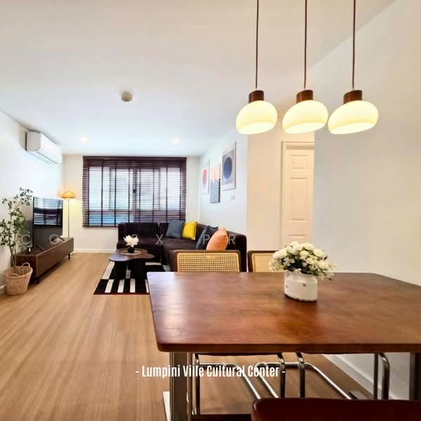 Lumpini Ville Cultural Center, Bangkok, Prachautid Road, Samsen Nok, Huai Khwang, Bangkok, 2 Bedrooms, 61 sqm, Condo For Sale, by Connex Property, 500487568 - DDproperty.com