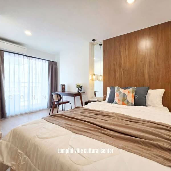 Lumpini Ville Cultural Center, Bangkok, Prachautid Road, Samsen Nok, Huai Khwang, Bangkok, 2 Bedrooms, 61 sqm, Condo For Sale, by Connex Property, 500487568 - DDproperty.com