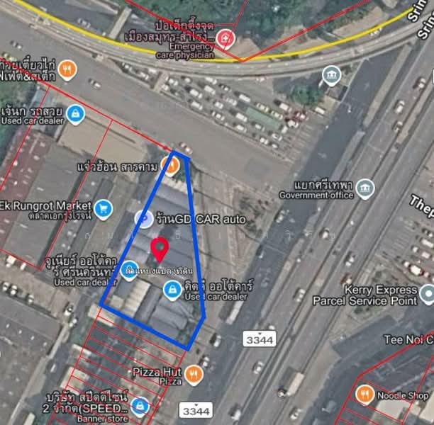 ขายที่ดิน ติดถนนศรีนครินทร์, Samut Prakan, Thepharak, Muang Samut Prakarn, Samut Prakan, , 1,404 sqm, Land For Sale, by สมโพธิ เทศวิรัช, 500487731 - DDproperty.com