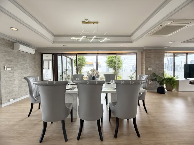 Pet-Friendly Penthouse in Phromphong, Bangkok, Khlong Toei, Bangkok, 3 Bedrooms, 450 sqm, Townhouse For Rent, by The Luxe Group, 500487784 - DDproperty.com