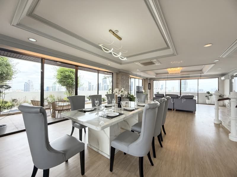 Pet-Friendly Penthouse in Phromphong, Bangkok, Khlong Toei, Bangkok, 3 Bedrooms, 450 sqm, Townhouse For Rent, by The Luxe Group, 500487784 - DDproperty.com