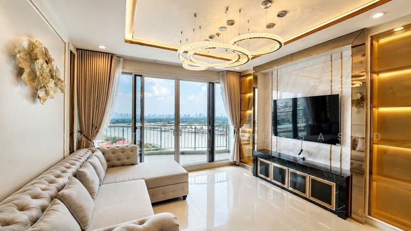 Supalai Riva Grande Rama 3, Bangkok, Rama 3 Road, Chong Nonsi, Yan Nawa, Bangkok, 3 Bedrooms, 147 sqm, Condo For Rent, by Komkrit Arunvessased, 500487922 - DDproperty.com