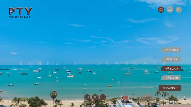 PTY Residence Sai 1, Chon Buri (Pattaya), Nong Pru, Bang Lamung (Pattaya), Chon Buri (Pattaya), 1 Bedroom, 48 sqm, Condo For Sale, by Kanrutai Dawruang, 500488075 - DDproperty.com