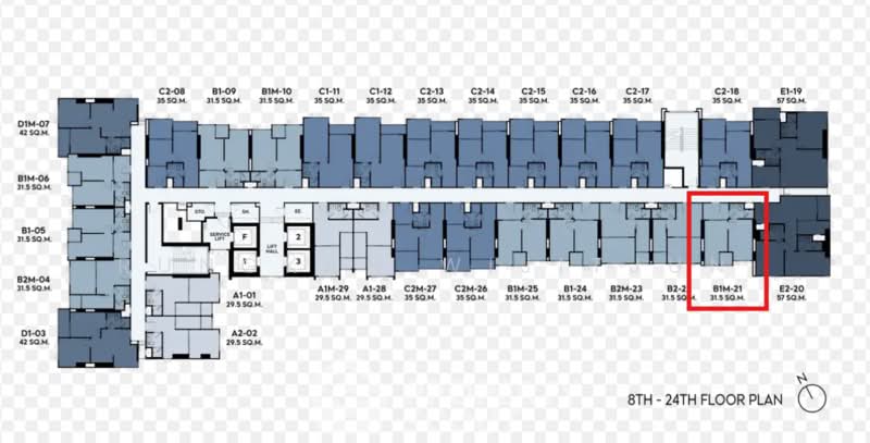 Life Charoennakhon-Sathorn, Bangkok, 670 Charoen Nakhon Road, Bang Lam Phu Lang, Khlong San, Bangkok, 1 Bedroom, 32 sqm, Condo For Sale, by Rungkan Wijitjun, 500488245 - DDproperty.com