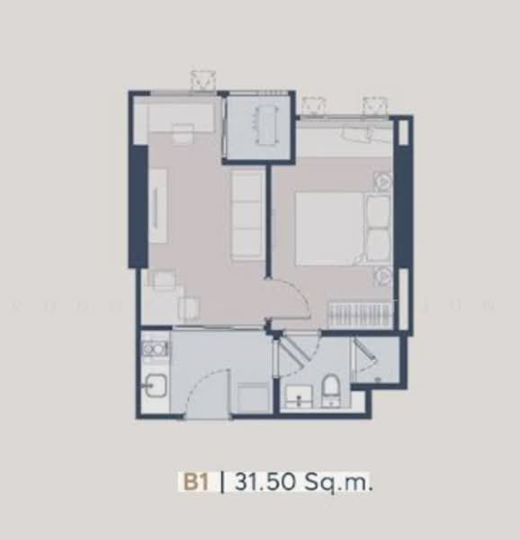 Life Charoennakhon-Sathorn, Bangkok, 670 Charoen Nakhon Road, Bang Lam Phu Lang, Khlong San, Bangkok, 1 Bedroom, 32 sqm, Condo For Sale, by Rungkan Wijitjun, 500488245 - DDproperty.com