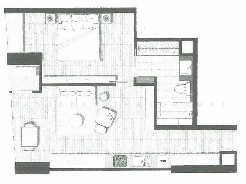 The Alcove Thonglor 10, Bangkok, 199 Soi Sukhumvit 63, Sukhumvit Road, Khlong Tan Nua, Watthana, Bangkok, 1 Bedroom, 54 sqm, Condo For Rent, by Banjarat Thanomchat, 500488301 - DDproperty.com