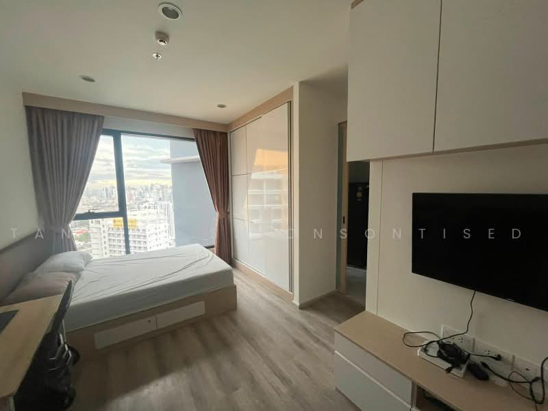 IDEO Mobi Asoke, Bangkok, New Petchaburi Road, Bang Kapi, Huai Khwang, Bangkok, 1 Bedroom, 28 sqm, Condo For Rent, by Tanapat Sakonsontised, 500488655 - DDproperty.com