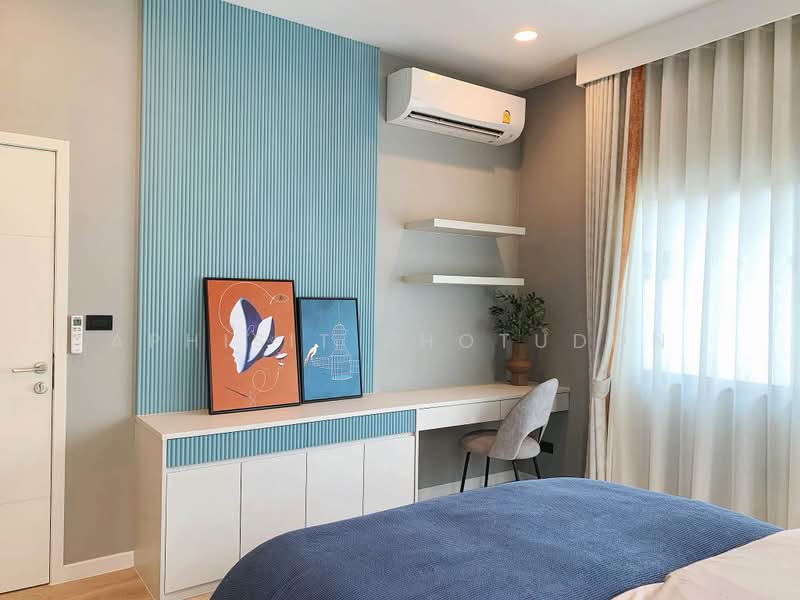 Burasiri Krungthep Kreetha, Bangkok, 95 Soi Pracha Ruam Chai, Hua Mak, Bang Kapi, Bangkok, 4 Bedrooms, 300 sqm, Single Detached House For Rent, by Aphisit Khotudon, 500488724 - DDproperty.com