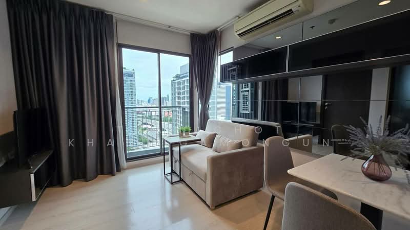 Rhythm Asoke, Bangkok, 299 Asoke - Dindaeng Road, Makkasan, Ratchathewi, Bangkok, 2 Bedrooms, 42 sqm, Condo For Rent, by Thanachot Khantigamongun, 500488918 - DDproperty.com
