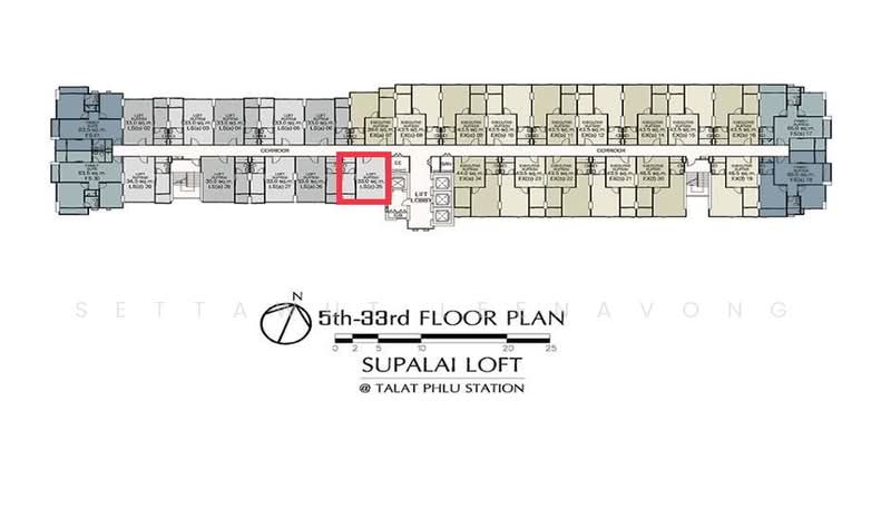 Supalai Loft @ Talat Phlu Station, Bangkok, Ratchadaphisek Road, Talat Plu, Thon Buri, Bangkok, 1 Bedroom, 33 sqm, Condo For Sale, by Settawut Leenavong, 500489088 - DDproperty.com