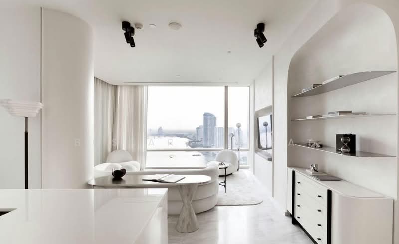 Four Seasons Private Residences, Bangkok, 300 Charoen Krung Road, Yan Nawa, Sathon, Bangkok, 2 Bedrooms, 116 sqm, Condo For Rent, by Bussara Sri-At, 500489286 - DDproperty.com