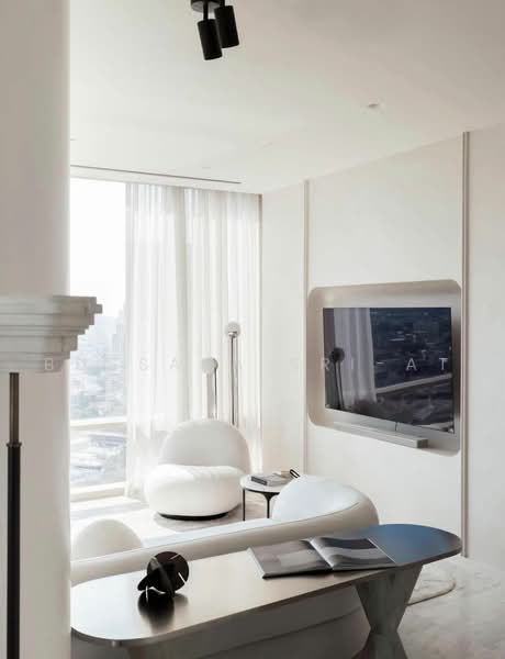 Four Seasons Private Residences, Bangkok, 300 Charoen Krung Road, Yan Nawa, Sathon, Bangkok, 2 Bedrooms, 116 sqm, Condo For Rent, by Bussara Sri-At, 500489286 - DDproperty.com