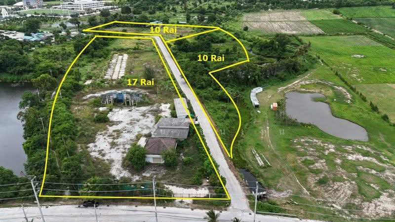 Land for sale next to Motorway 7, Bang Saen, 37 rai, Chon Buri (Pattaya), Nong Khang Khok, Muang Chon Buri, Chon Buri (Pattaya), , 59,200 sqm, Land For Sale, by ตะวัน ขันเงิน, 500489615 - DDproperty.com
