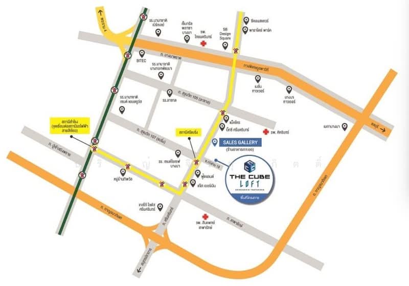 The Cube Loft Srinakarin-Theparak, Samut Prakan, Samrong Nua, Muang Samut Prakarn, Samut Prakan, 1 Bedroom, 28 sqm, Condo For Rent, by ปริญญ์ จิรกุลกิตติ์, 500489700 - DDproperty.com