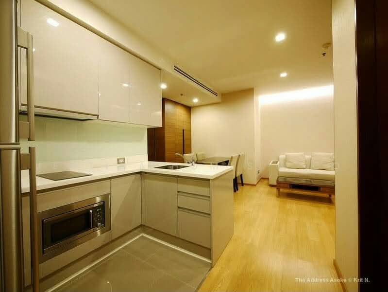 The Address Asoke : ดิ แอดเดรส อโศก, กรุงเทพ, 1655 ถนนเพชรบุรี แขวงมักกะสัน เขตราชเทวี กรุงเทพมหานคร, มักกะสัน, ราชเทวี, กรุงเทพ, 65 ตร.ม., คอนโด ให้เช่า, โดย Jentina Homes & Co, 500489934 - DDproperty.com